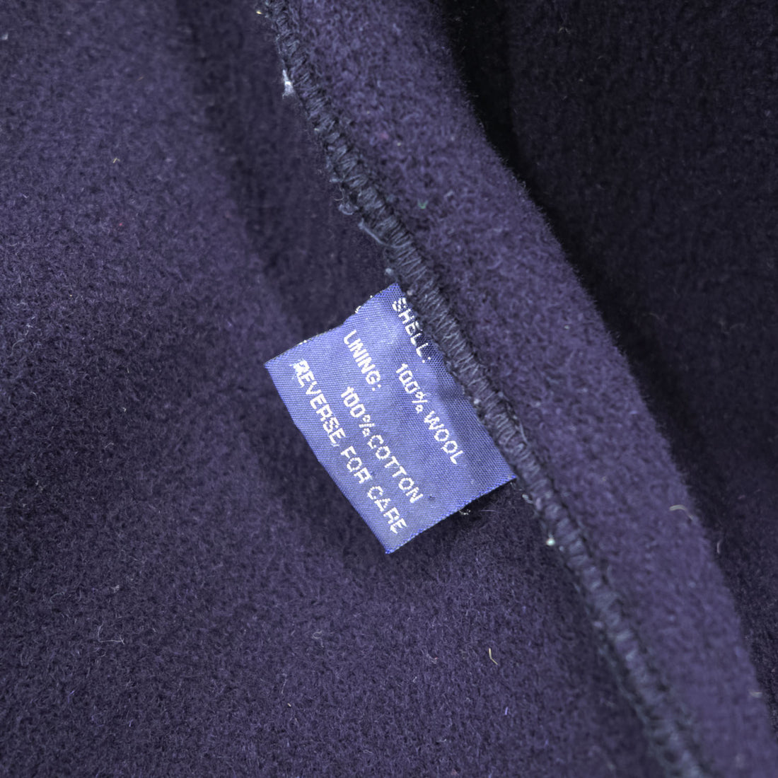 Polo Ralph Lauren 90年代 USA製 ヴィンテージ ダッフルコート L ネイビー メルトンウール チンストラップ