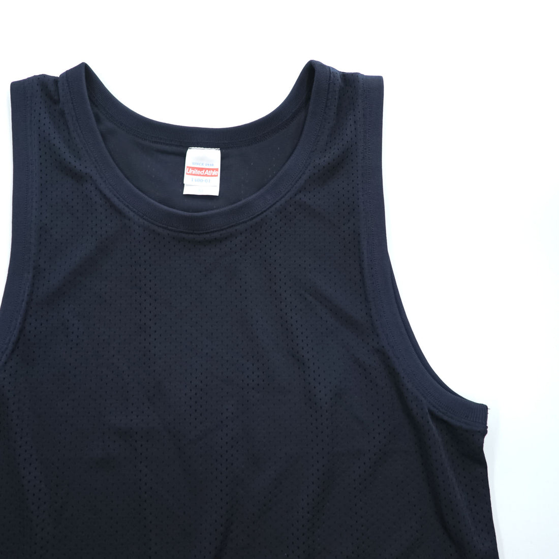 United Athle Mesh Tank Top, Size M, Navy, Unused