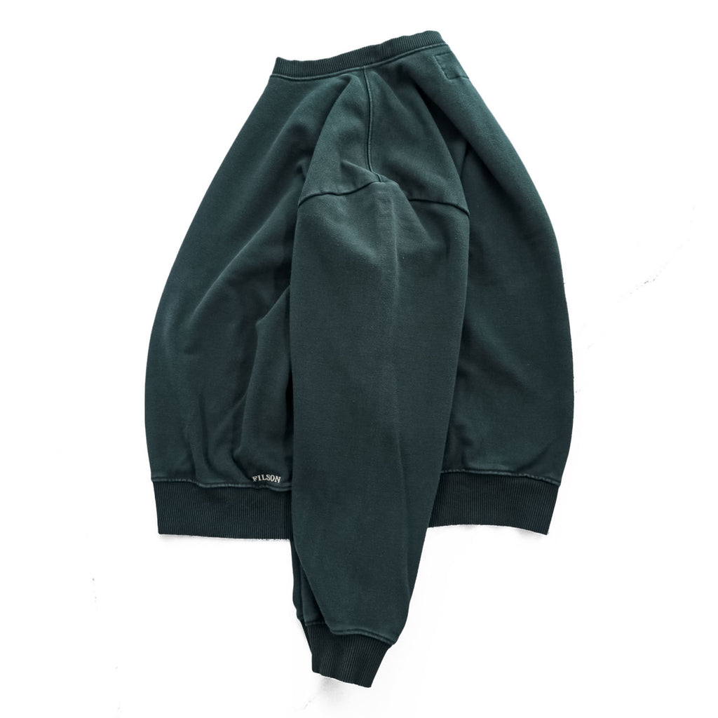 FILSON スウェット トレーナー L カーキ グリーン ワンポイントロゴ