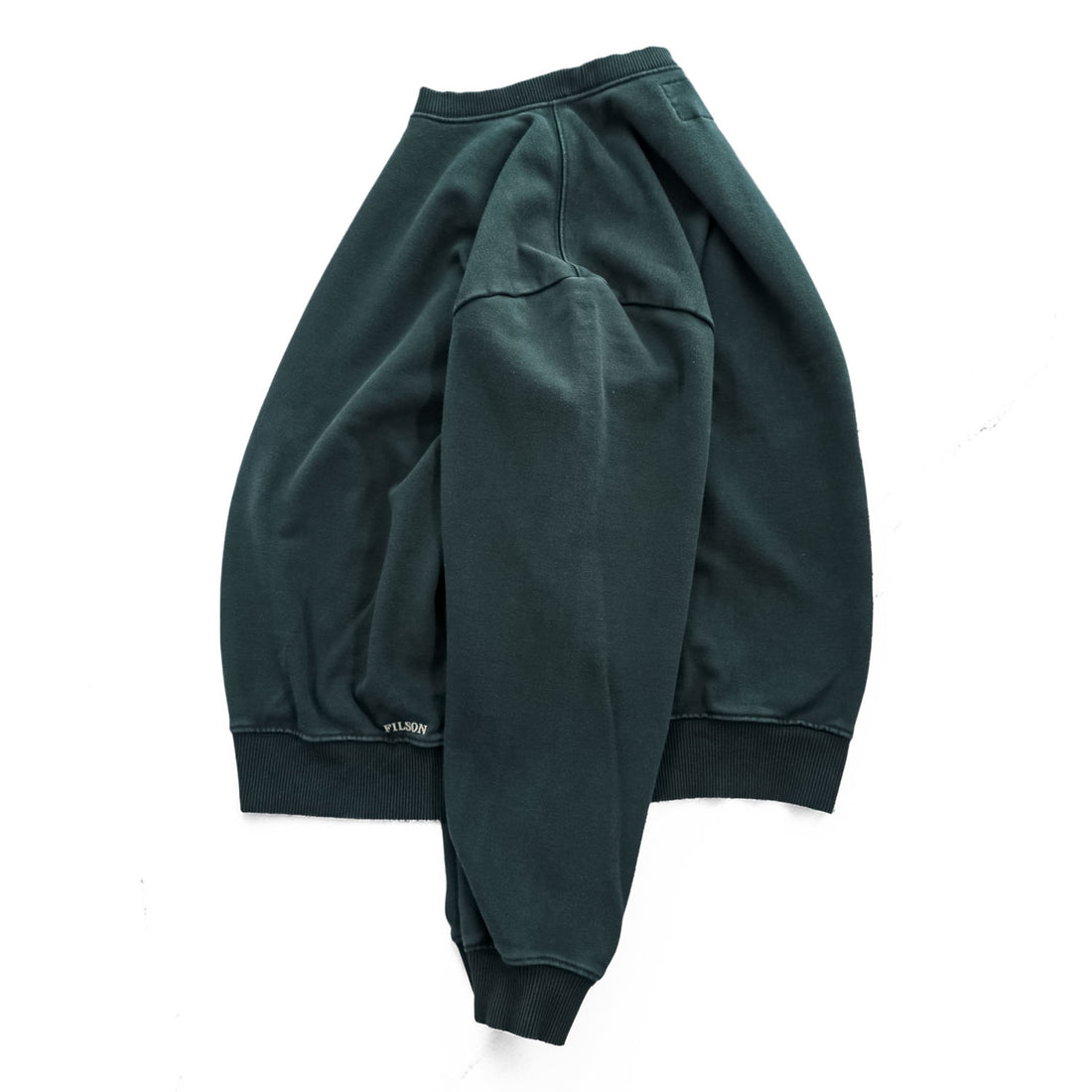 FILSON スウェット トレーナー L カーキ グリーン ワンポイントロゴ