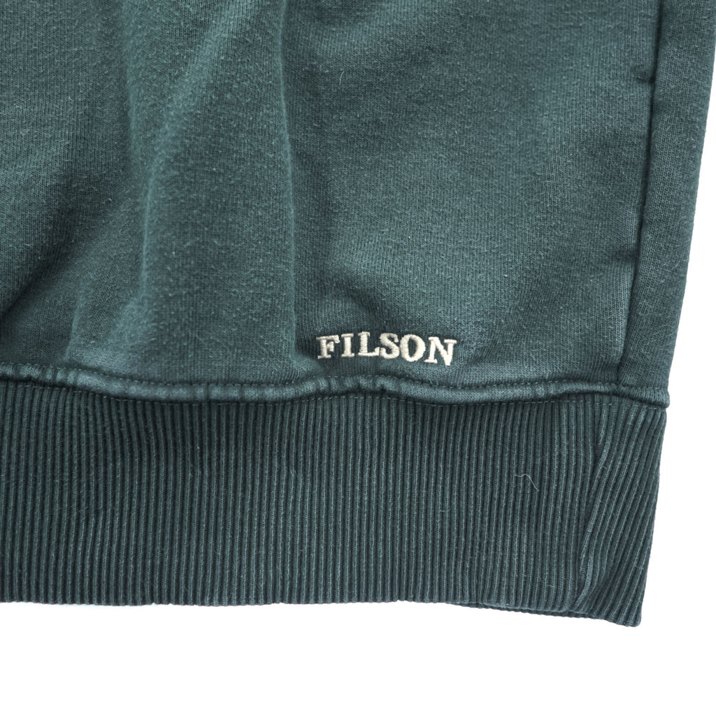 FILSON スウェット トレーナー L カーキ グリーン ワンポイントロゴ