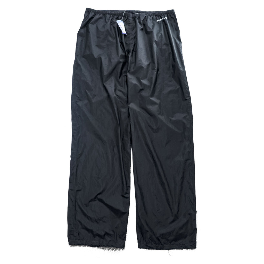 Mont-bell Shell Outdoor Pants XL Black Versalite Pants SUPER HYDRO BREEZE 2328277