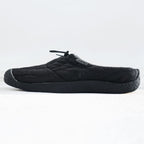KEEN Slip-on Low-Cut Sneakers US9 Black Fleece Padded Drawstring HOWSER SLIDE 3 1025552