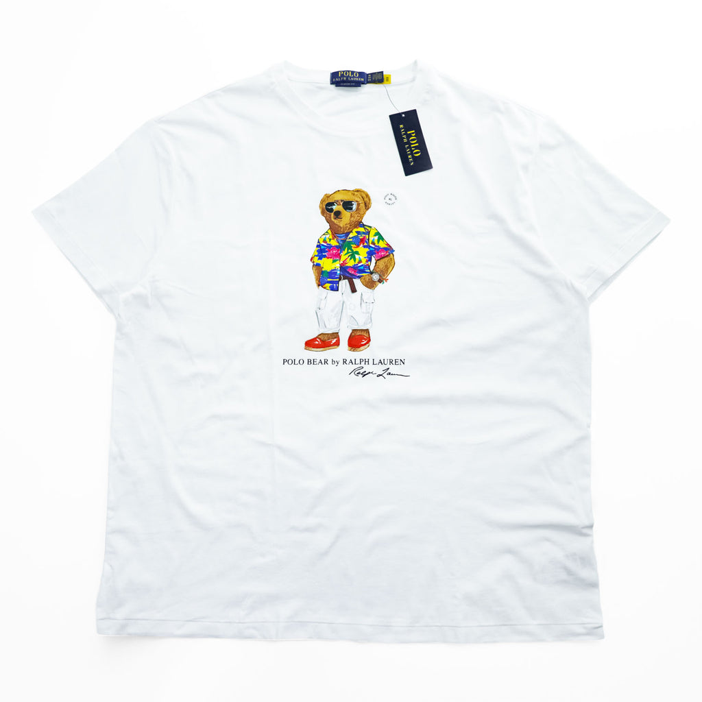Polo Ralph Lauren Polo Bear T-Shirt XL White CLASSIC FIT Unused