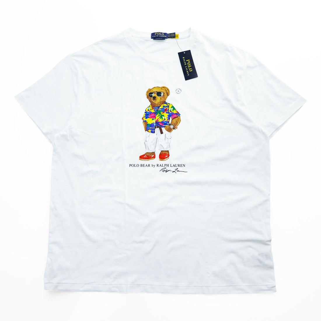 Polo Ralph Lauren ポロベア Tシャツ XL ホワイト CLASSIC FIT 未使用品