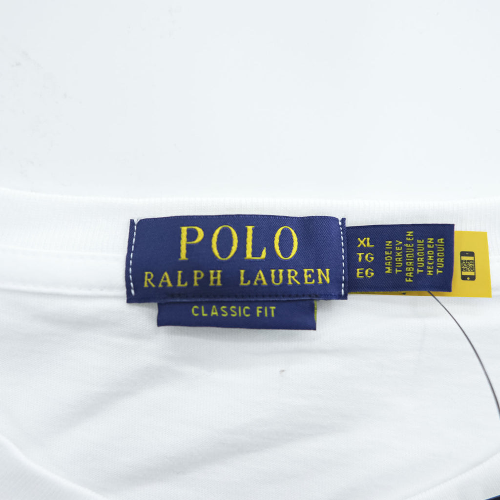 Polo Ralph Lauren Polo Bear T-Shirt XL White CLASSIC FIT Unused