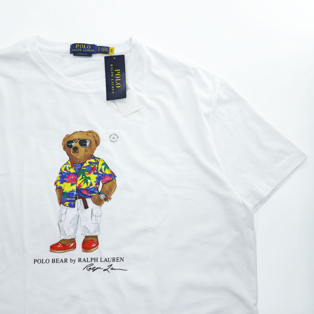 Polo Ralph Lauren Polo Bear T-Shirt XL White CLASSIC FIT Unused
