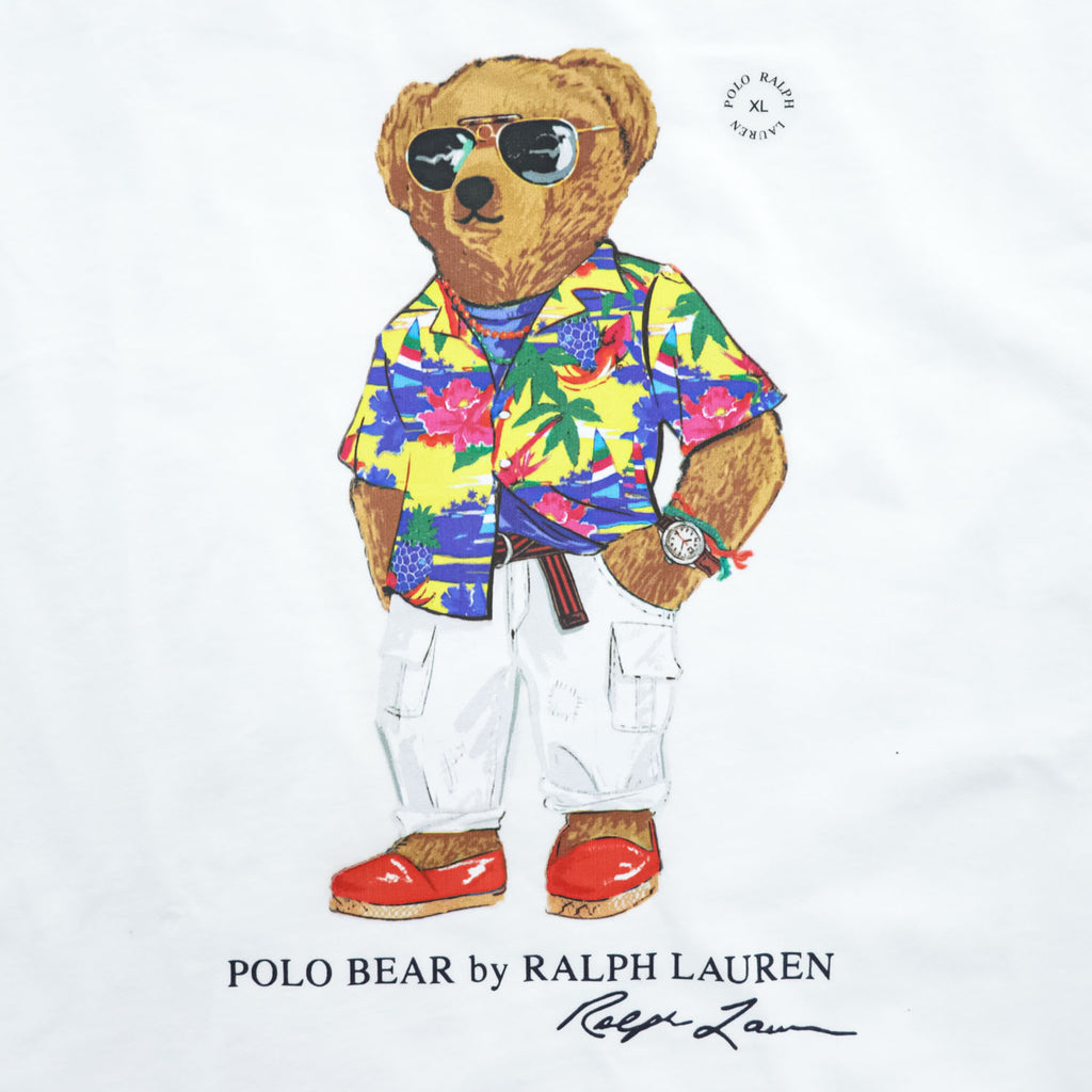 Polo Ralph Lauren Polo Bear T-Shirt XL White CLASSIC FIT Unused