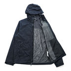 MOUNTAIN HARDWEAR マウンテンパーカー シェル レインジャケット M ブラック 防水 ドローコード 透湿 止水ジップ OM6489