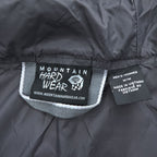 MOUNTAIN HARDWEAR マウンテンパーカー シェル レインジャケット M ブラック 防水 ドローコード 透湿 止水ジップ OM6489