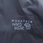 MOUNTAIN HARDWEAR マウンテンパーカー シェル レインジャケット M ブラック 防水 ドローコード 透湿 止水ジップ OM6489