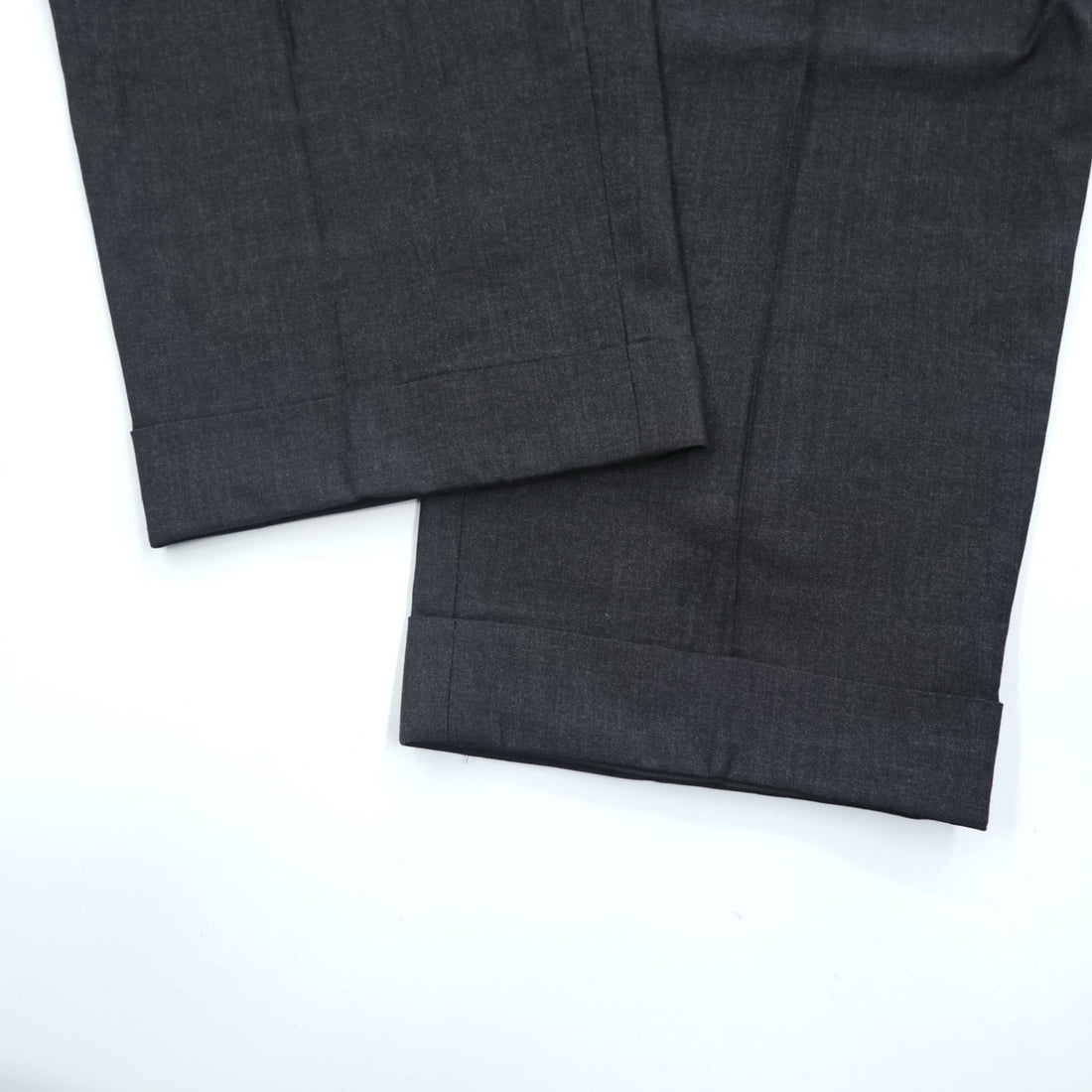 HUGO BOSS Slacks Pants L Gray Double Cuffs