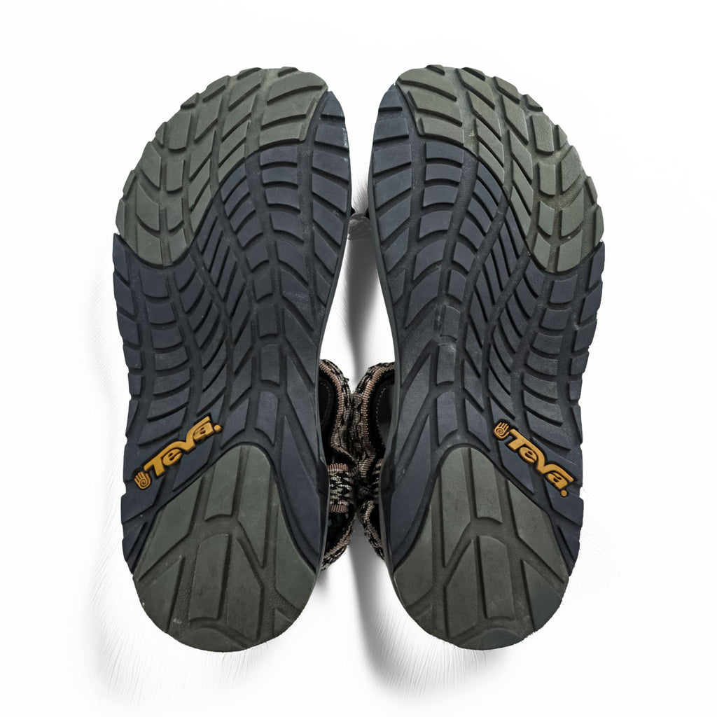 Teva Sport Sandals US10 Gray, Brown, Black 6678