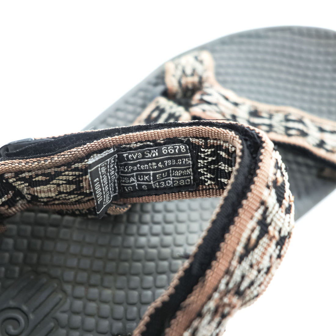 Teva Sport Sandals US10 Gray, Brown, Black 6678