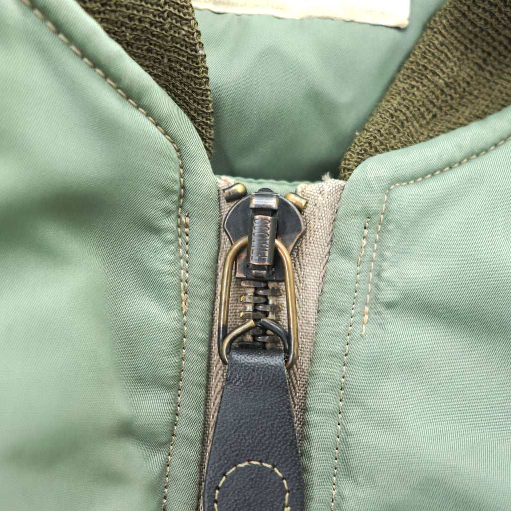 BUZZ RICKSON'S ミリタリー B-15D フライトジャケット M セージグリーン MIL-J-6251A 短丈 MA-1原型