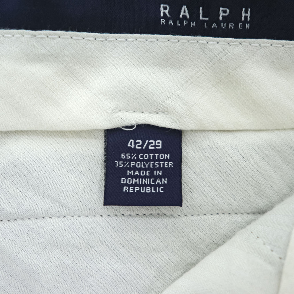 Ralph Lauren 90年代 ヴィンテージ スラックス ドレスパンツ トラウザーズ XL カーキ ベージュ