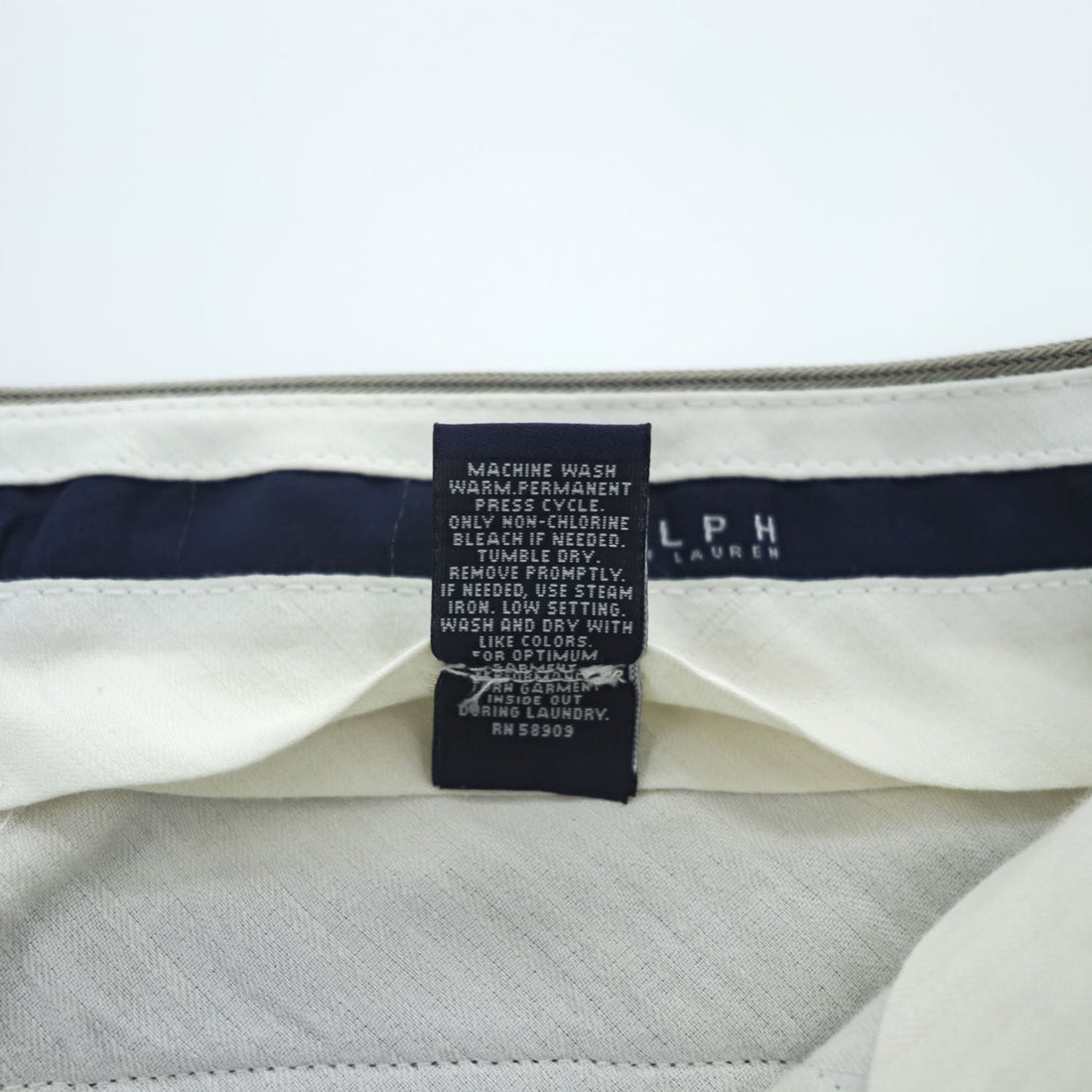Ralph Lauren 90年代 ヴィンテージ スラックス ドレスパンツ トラウザーズ XL カーキ ベージュ