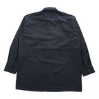 Dickies 574BK コットンツイル 長袖 ワークシャツ L ブラック USA企画