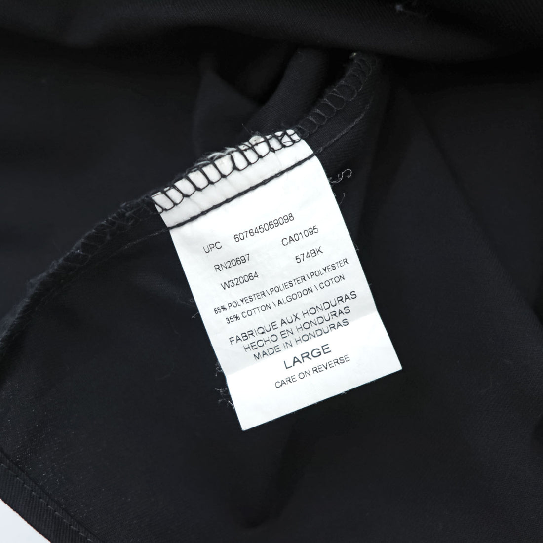 Dickies 574BK コットンツイル 長袖 ワークシャツ L ブラック USA企画