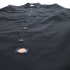 Dickies 574BK コットンツイル 長袖 ワークシャツ L ブラック USA企画