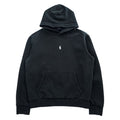 Polo Ralph Lauren Pullover Hoodie, Size M, Black, Small Pony Logo Embroidery, Center Logo