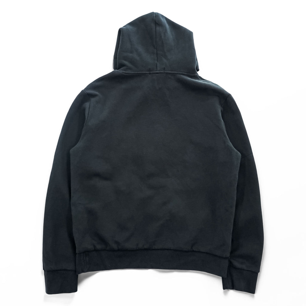 Polo Ralph Lauren Pullover Hoodie, Size M, Black, Small Pony Logo Embroidery, Center Logo