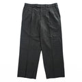 Brooks Brothers Established 1818 Wool Pleated Dress Trousers Charcoal Gray Wide Leg Suspender Buttons