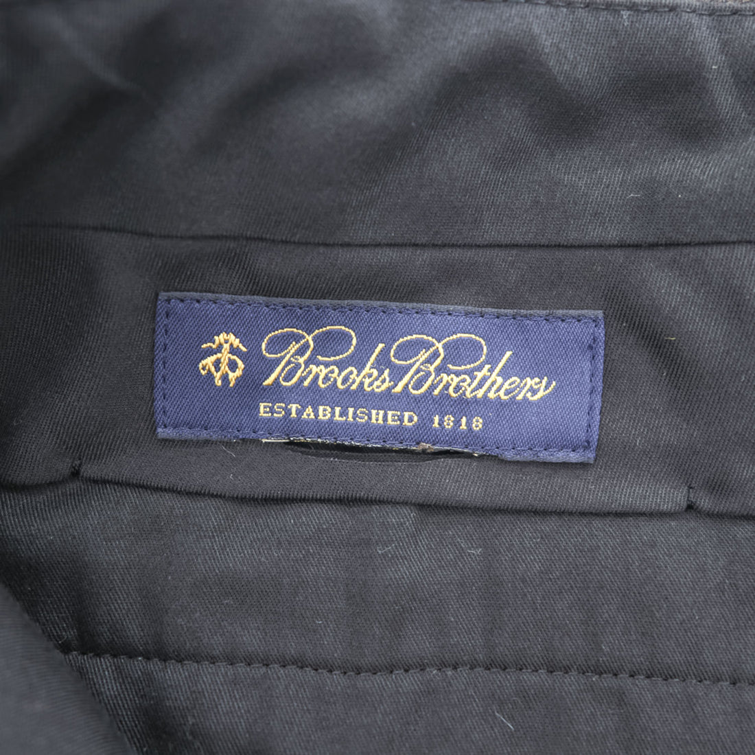 Brooks Brothers Established 1818 Wool Pleated Dress Trousers Charcoal Gray Wide Leg Suspender Buttons