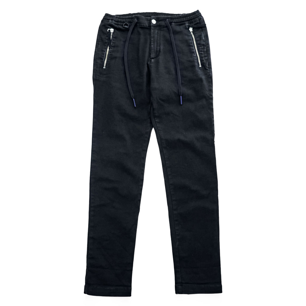 Replay x Paris Saint-Germain PSG Denim Track Pants Black Stretch Jogger Jeans W30 L30 Tunisia