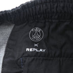 Replay x Paris Saint-Germain PSG Denim Track Pants Black Stretch Jogger Jeans W30 L30 Tunisia