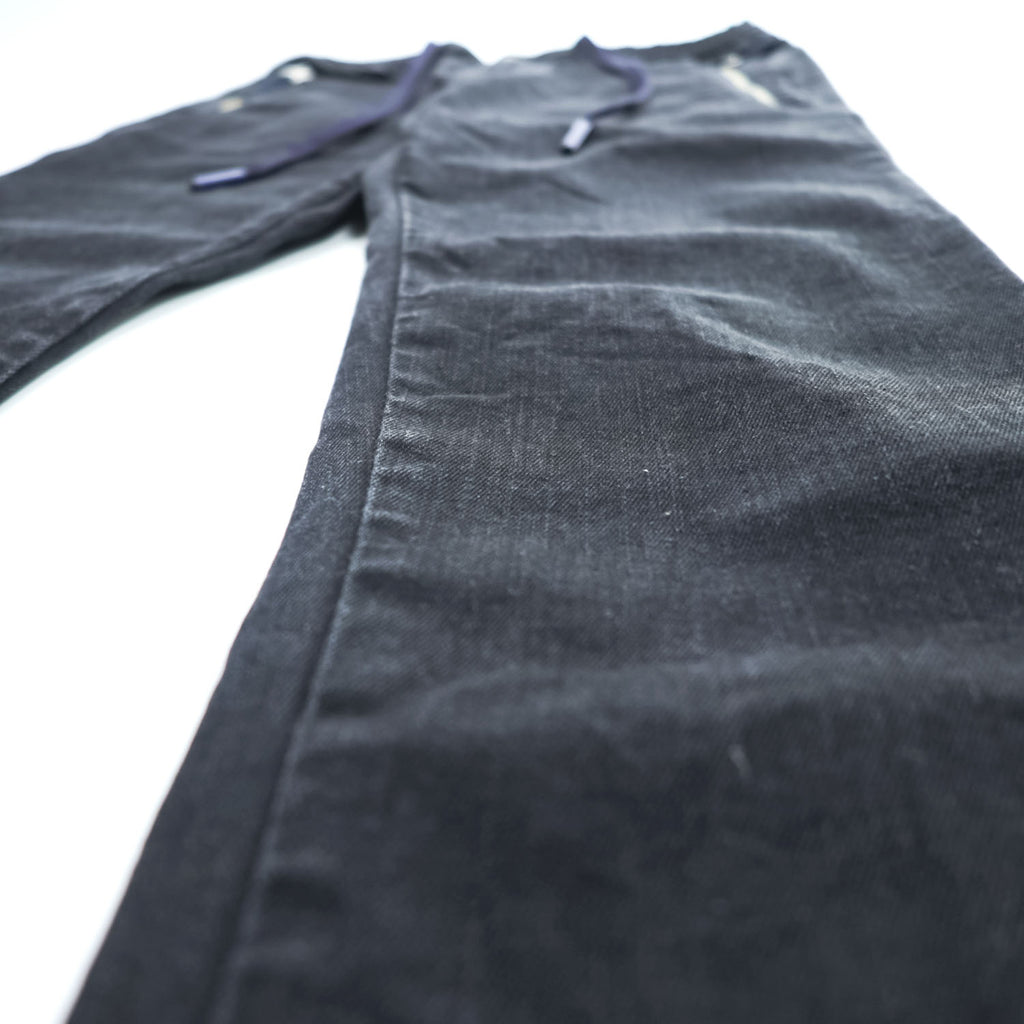 Replay x Paris Saint-Germain PSG Denim Track Pants Black Stretch Jogger Jeans W30 L30 Tunisia