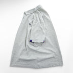 FRED PERRY 鹿の子 ポロシャツ XL グレー SLIM FIT ワンポイントロゴ M3210