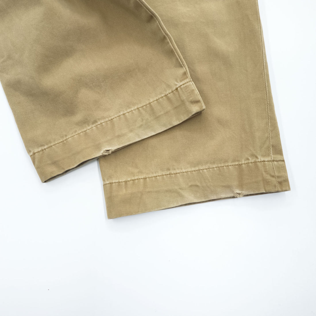 Polo Ralph Lauren Chino Pants, Size L, Beige, Wide Leg, Small Pony Logo Embroidery, PROSPECT PANT, Tapered.
