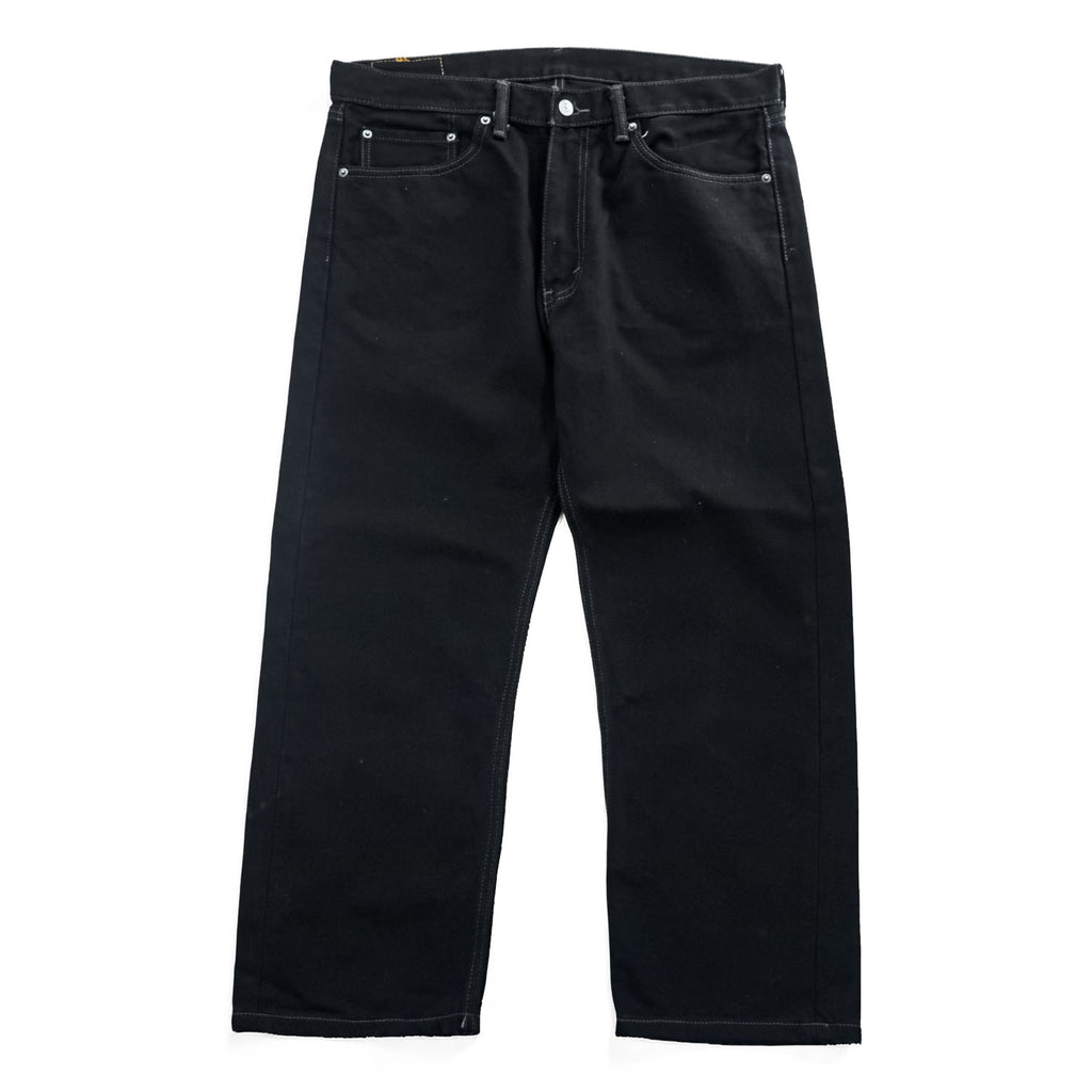 Levi’s 505 Regular Straight Black Denim Jeans Men’s W36 L30 PC9 00505-0260 2017