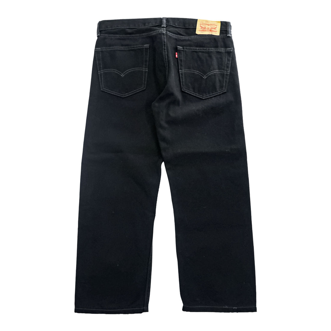 Levi’s 505 Regular Straight Black Denim Jeans Men’s W36 L30 PC9 00505-0260 2017