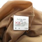 Burberry London Blue Label Nova Check Wool Wrap Skirt Women’s Size 36 Brown Pleated Belt FLF74-520 Japan