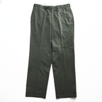 Brooks Brothers Slacks Pants L Grey Double Cuff BROOKSCOOL POPLIN