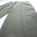 Brooks Brothers Slacks Pants L Grey Double Cuff BROOKSCOOL POPLIN