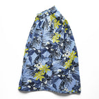 Patagonia M’s Steersman Shirt STY52931SP17 Blue Floral Tropical Organic Cotton Short Sleeve Button Up