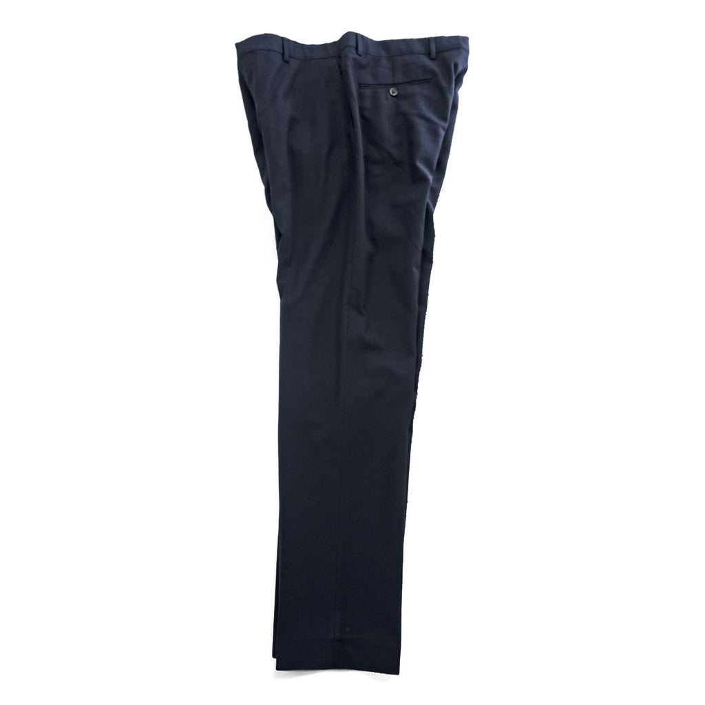 Polo Ralph Lauren Wool Blend Dress Pants Men’s 36/33 Navy Black Made in Portugal Stretch Trousers