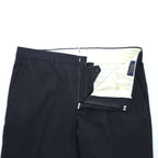 Polo Ralph Lauren Wool Blend Dress Pants Men’s 36/33 Navy Black Made in Portugal Stretch Trousers