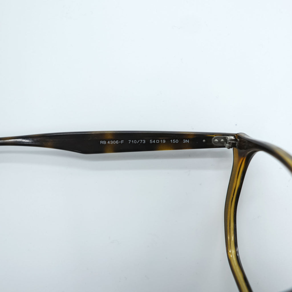 Ray-Ban Italy Sunglasses Fashion Glasses Brown HAVANA Square RB4306 710/73 54_19 150 3N