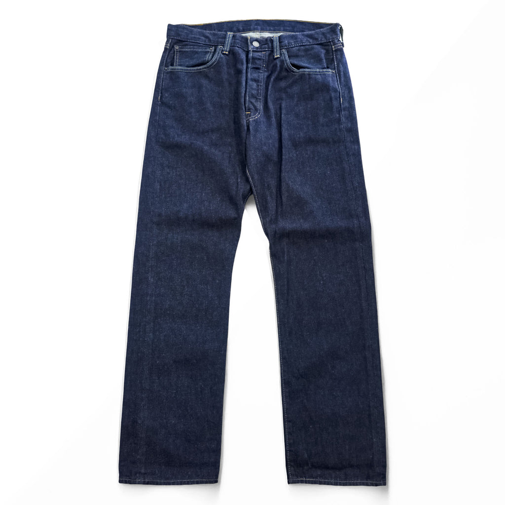 Levi’s 501 Original Fit Dark Indigo Denim Jeans Men’s W34 L32 Button Fly 2018 4985 Stamp