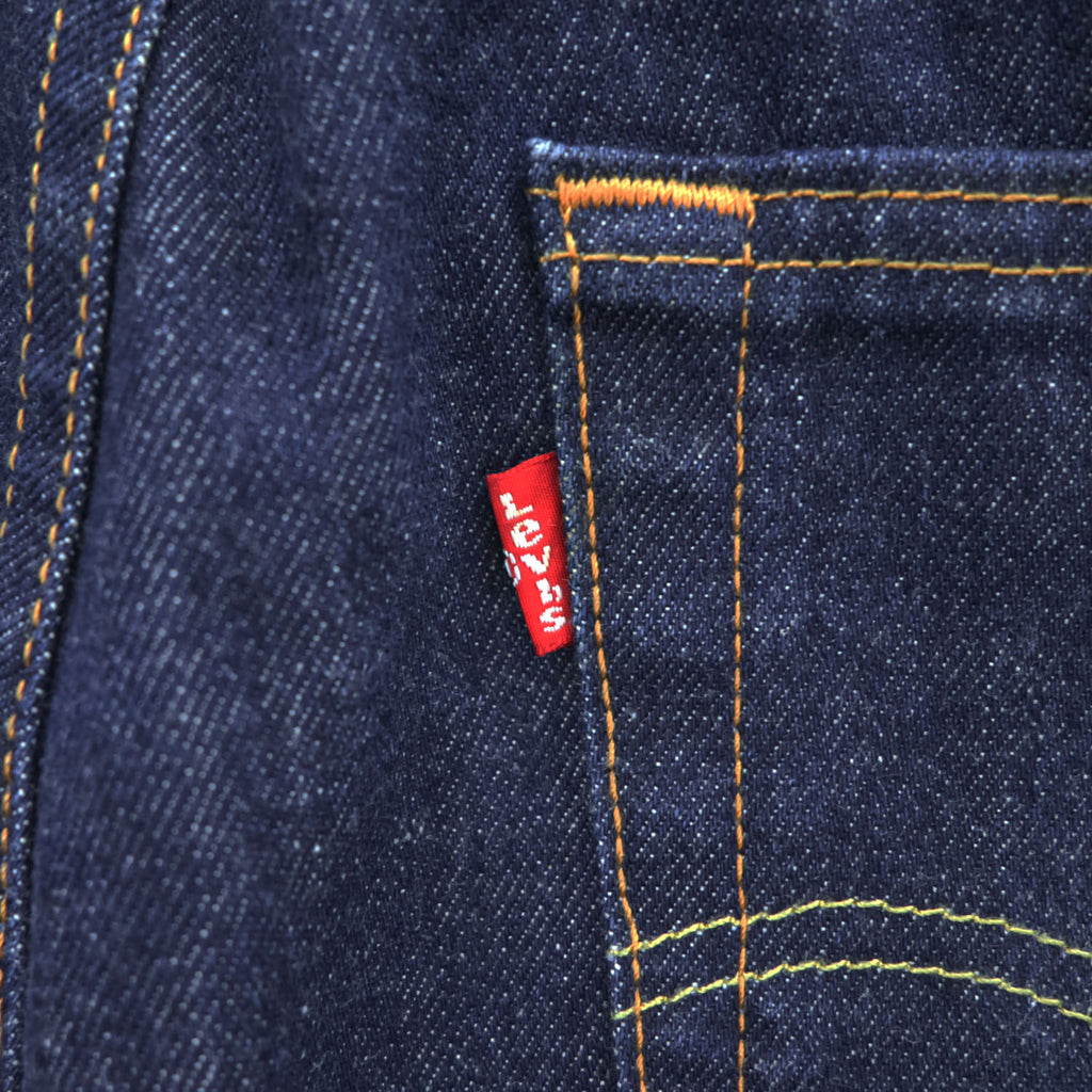 Levi’s 501 Original Fit Dark Indigo Denim Jeans Men’s W34 L32 Button Fly 2018 4985 Stamp