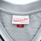 Mitchell & Ness メッシュ ゲームシャツ Vネック Tシャツ L グレー COOPERSTOWN COLLECTION MLB CHICAGO
