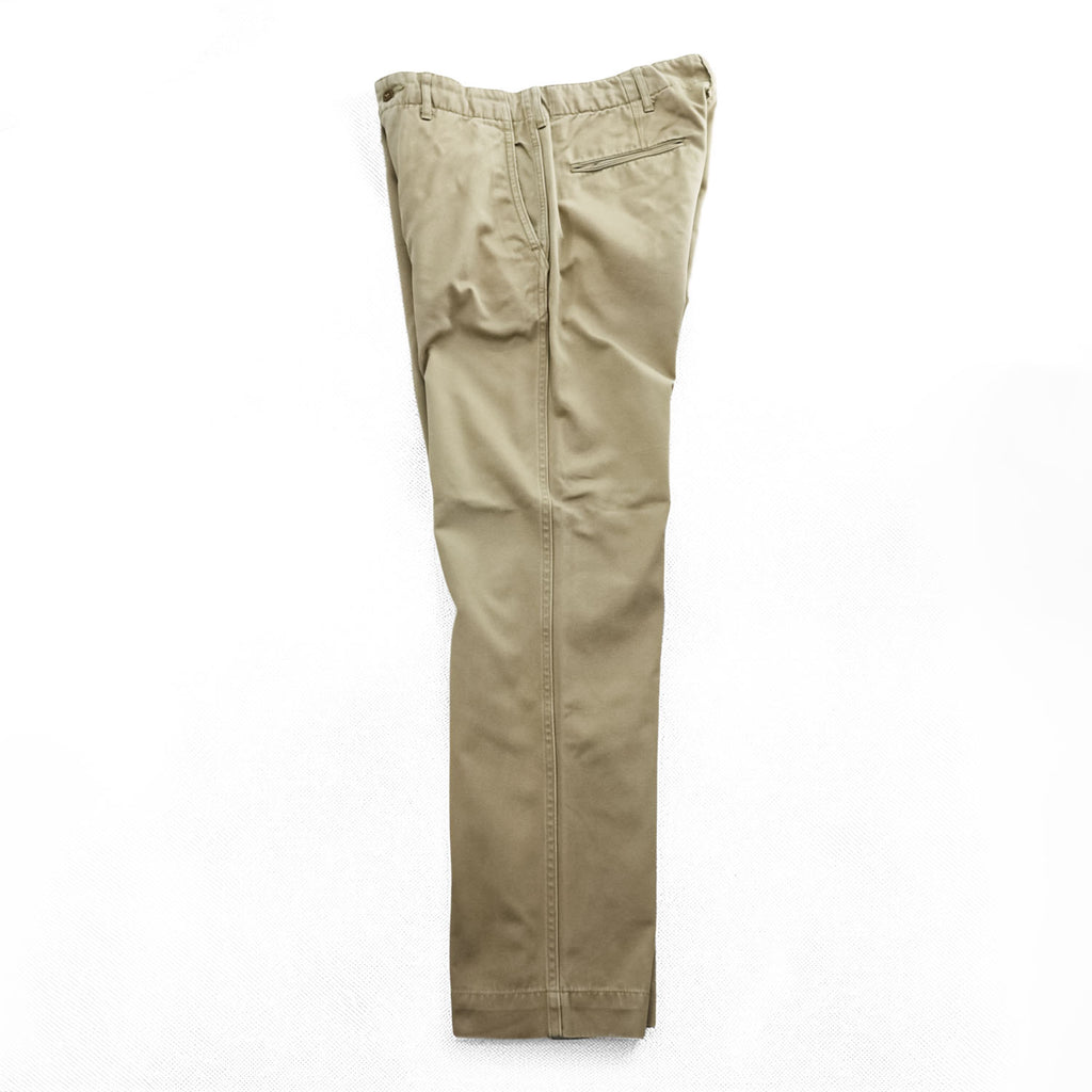 BUZZ RICKSON'S Japan-Made Military Chino Pants, Size M, Beige, Original Spec BR40025