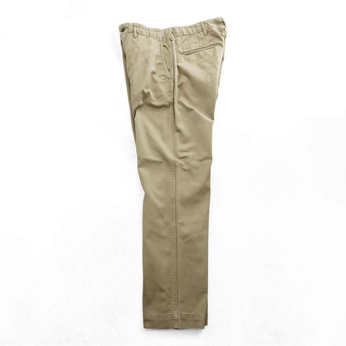BUZZ RICKSON'S Japan-Made Military Chino Pants, Size M, Beige, Original Spec BR40025