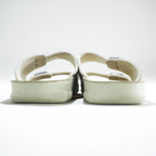 BIRKENSTOCK German-made sandals, US size 8.5, white, Arizona.