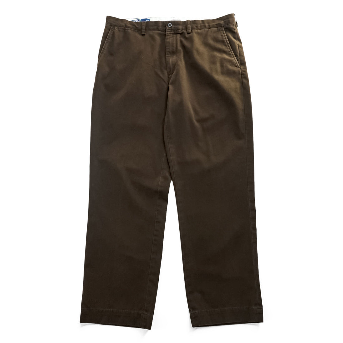 Polo Ralph Lauren 90年代 ヴィンテージ ポロチノ PROSTON PANT チノパンツ L ブラウン ワイド テーパード