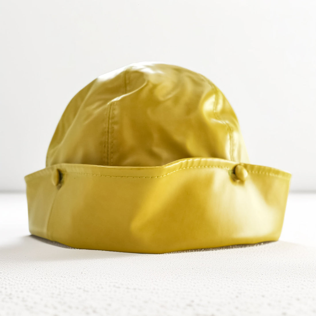 GUCCI イタリア製 Plaid Rain Hat レインハット 2WAY バケットハット イエロー コーティング 防水 08.338.986/0001-16